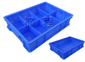 X266、266-1塑料周轉(zhuǎn)箱（可帶隔板） 